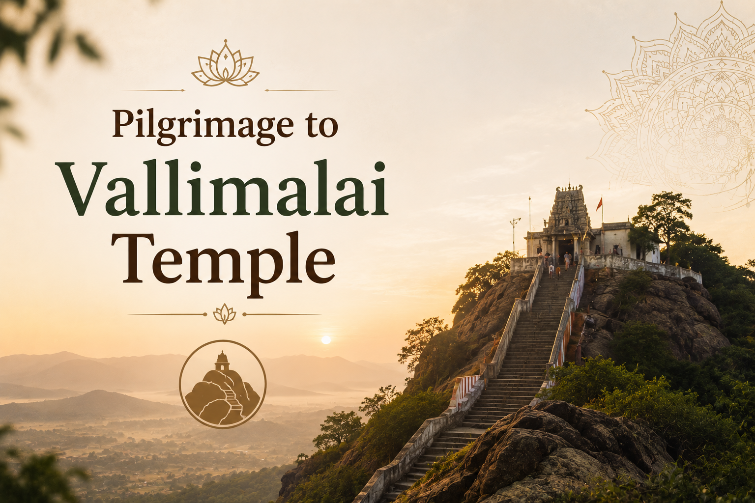 Pilgrimage to Vallimalai Temple
