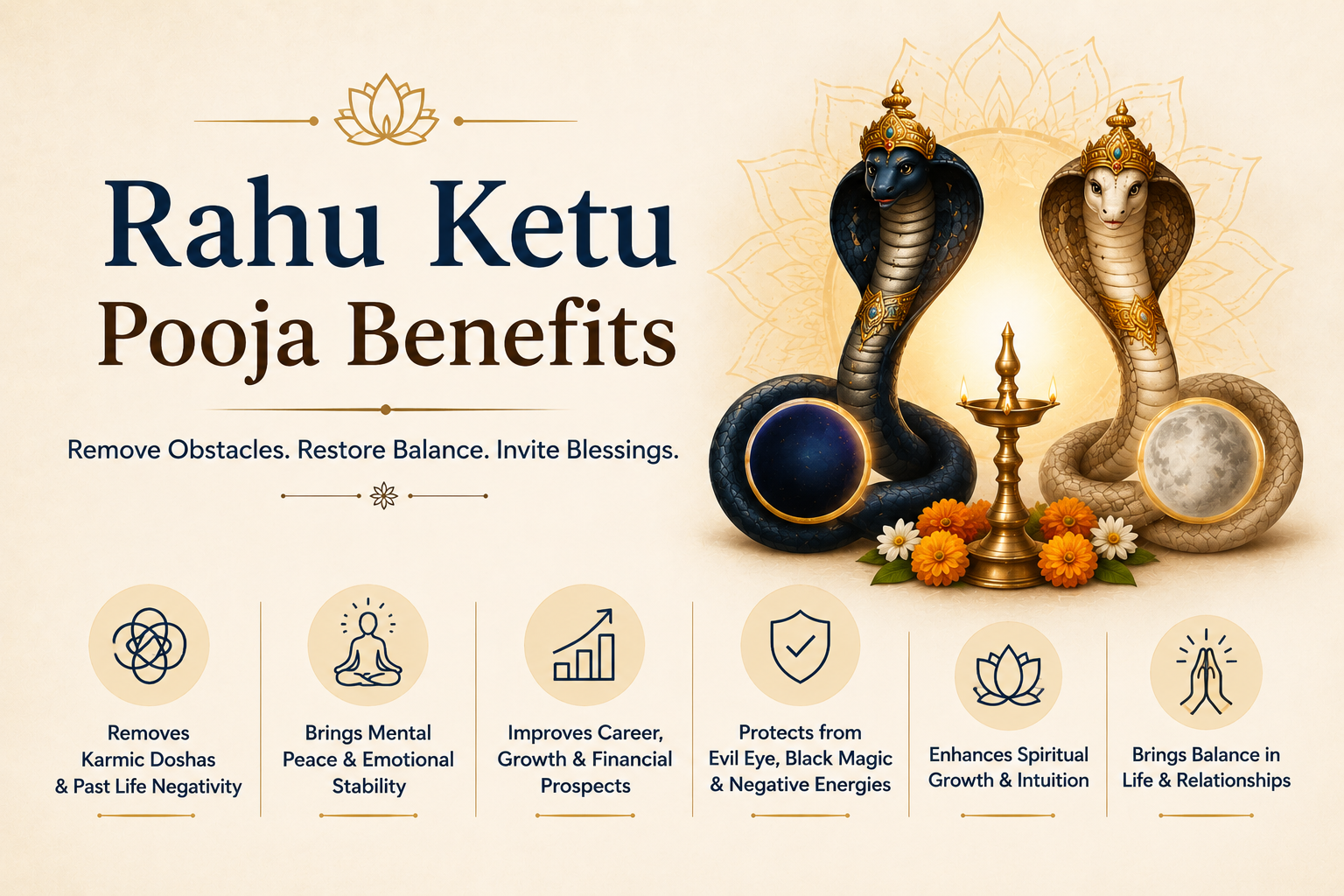 Rahu Ketu Pooja Benefits
