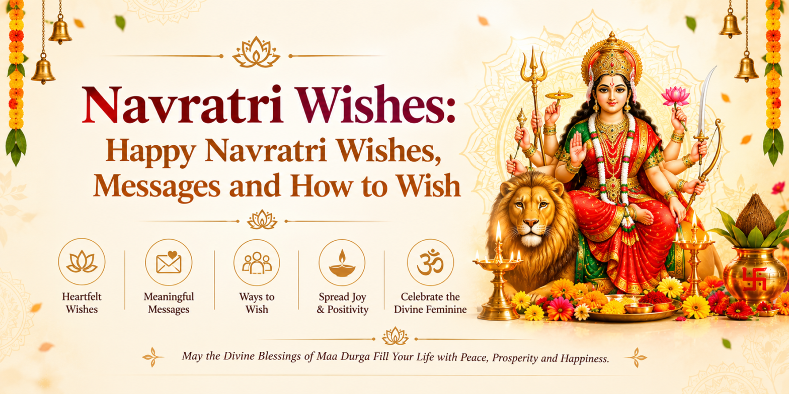 Navratri Wishes Happy Navratri Wishes, Messages and How to Wish