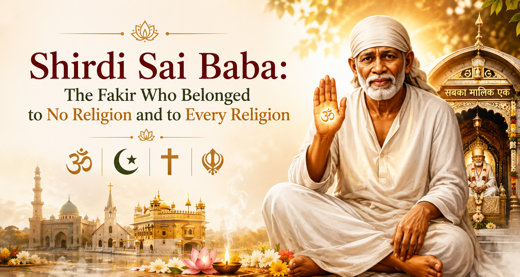 Shirdi Sai Baba The Fakir Who Belonged to No Religion and to Every Religion